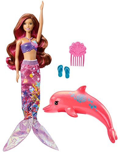 barbie dolphin magic skipper doll