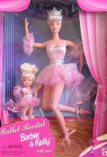 Ballet Recital BARBIE & KELLY Doll Gift Set (1997)