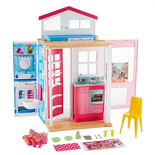 barbie 2 story house and doll