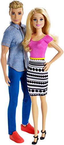 Barbie and Ken Doll (2 Pack)