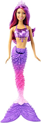 Barbie Mermaid Gem Fashion Doll, Purple Hair
