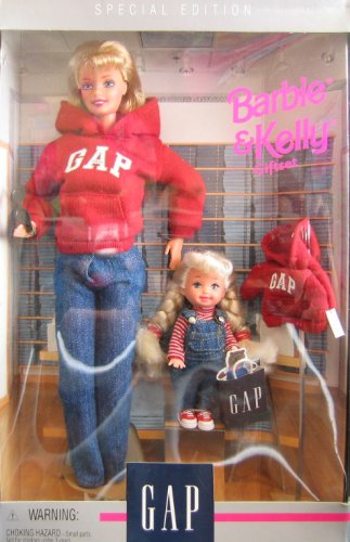 Barbie & Kelly GAP Giftset Special Edition 2 Dolls (1997)