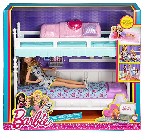 barbie sisters stacie doll with bunk beds