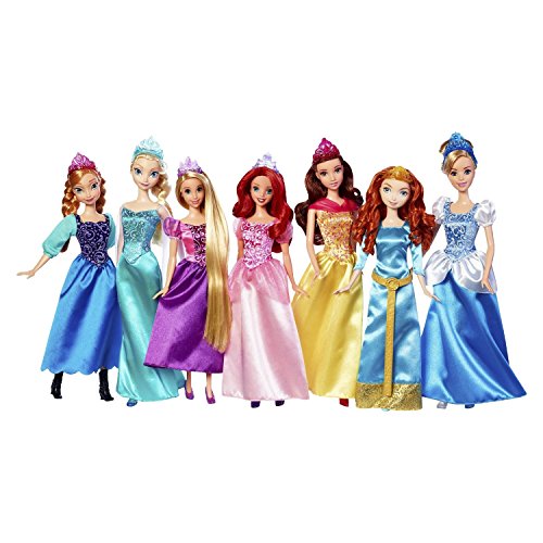 Disney Princess Royal Doll Collection 7-Pack