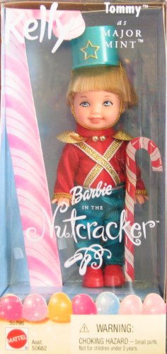 Barbie Nutcracker Kelly Tommy As Major Mint Doll (2001)