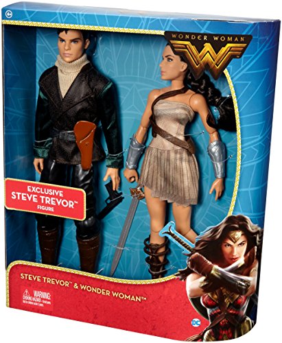 wonder woman and steve trevor barbie