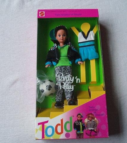 Barbie - Party 'n Play TODD Doll Twin Brother of Stacie (1992)