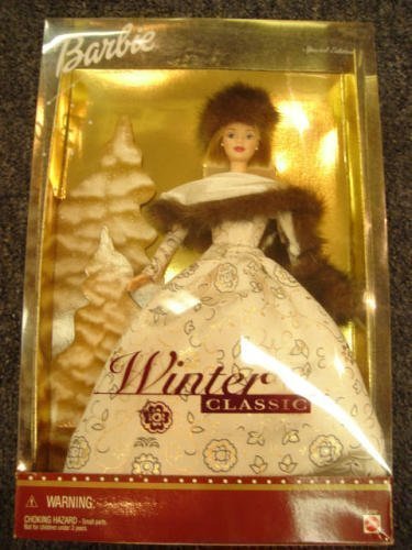Mattel 2001 Winter Classic Brunette Barbie