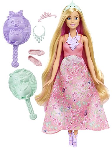 Barbie Dreamtopia Color Stylin' Princess Doll, Pink