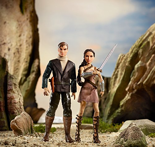 wonder woman and steve trevor barbie