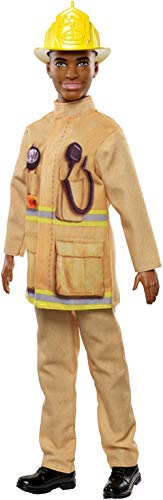 Barbie Careers Firefighter Ken Doll