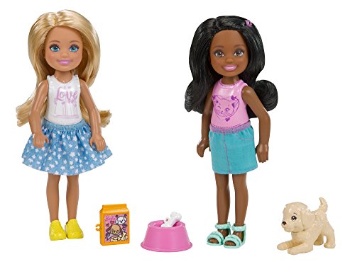 Barbie Club Chelsea Pet Doll, 2 Pack