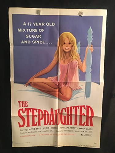 The Stepdaughter 1973 Original Vintage One Sheet Movie Poster, Pin Up, Barbie Doll, Sexploitation