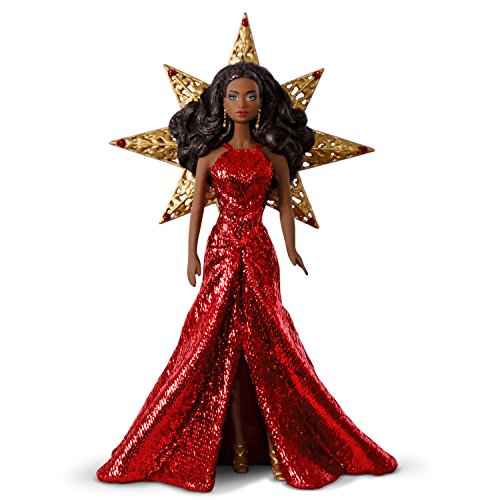 Hallmark Keepsake Christmas Ornament, Year Dated 2017 Holiday Barbie Doll Ornament