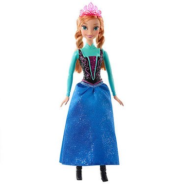 Mattel Disney Frozen Sparkle Princess Anna Doll