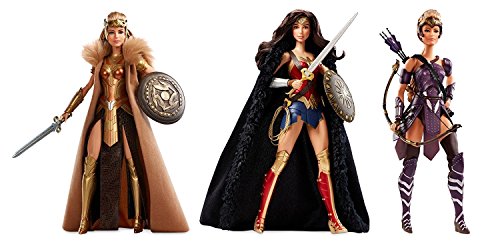 Barbie Wonder Woman Doll 3 Pack ( Wonder Woman , Queen Hippolyta and Antiope)