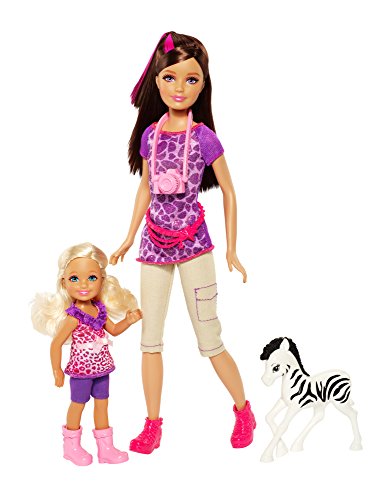 Barbie Sisters Safari Fun Skipper and Chelsea Doll 2-Pack
