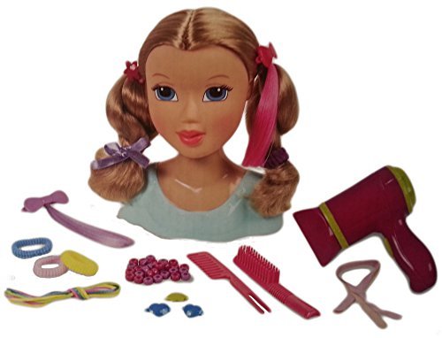 Kid Connection Beauty Salon - Blonde Styling Head Doll