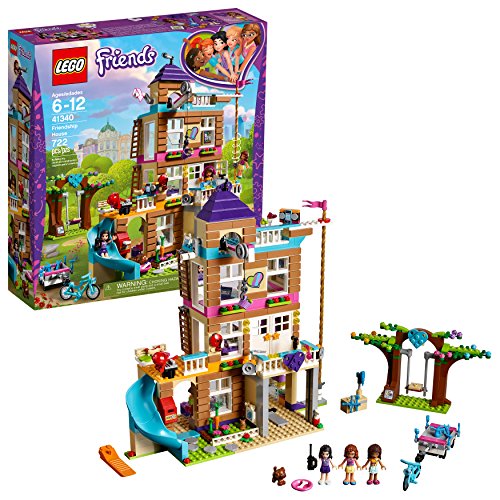 LEGO Friends Friendship House 41340 Kids Building Set with Mini-Doll Figures, Popular Toy and Gift for Girls (722 Piece)