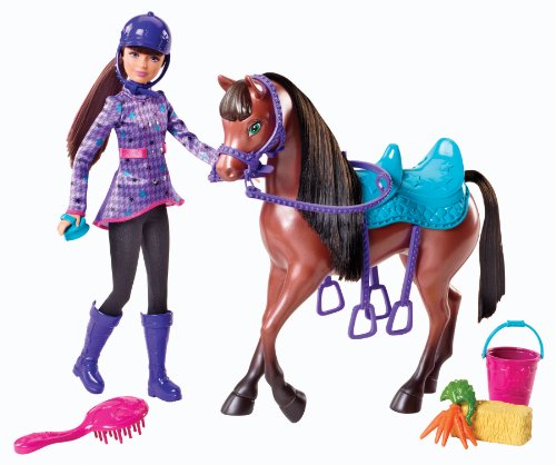 Barbie and Her Sisters in a Pony Tale Skipper and Horse Doll Playset