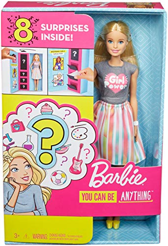 Barbie Surprise Careers with Doll and Accessories, Blonde