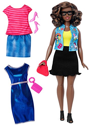 Barbie Fashionistas Doll & Fashions Emoji Fun, Curvy