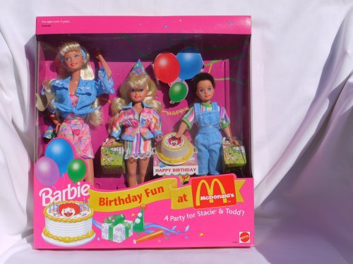 Barbie Birthday Fun at McDonald's - A party for Stacie & Todd (1993)
