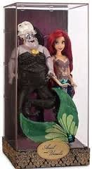Disney Ariel and Ursula Doll Set Fairytale Designer Collection Limited Edition