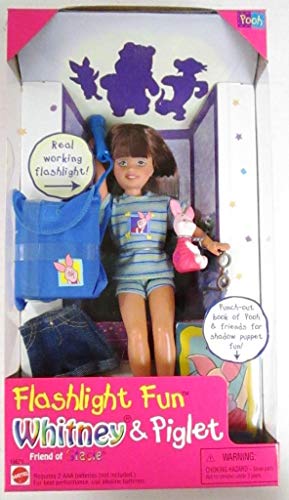 Barbie - Flashlight Fun WHITNEY & Piglet, Friend of Stacie Doll (1997)