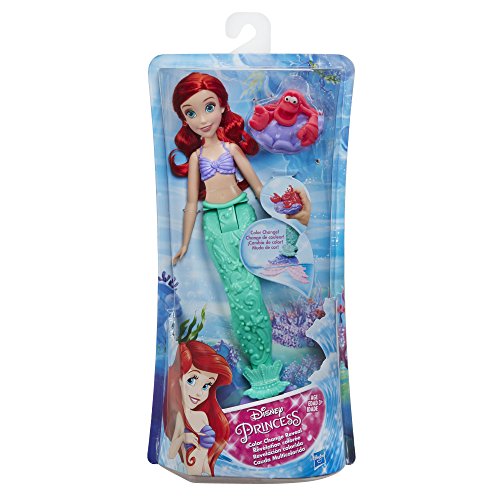 color change ariel doll