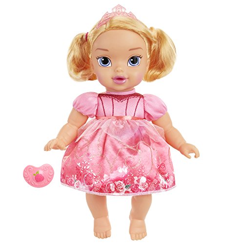 Disney Princess Deluxe Baby Aurora Doll with Pacifier Baby Doll Toy