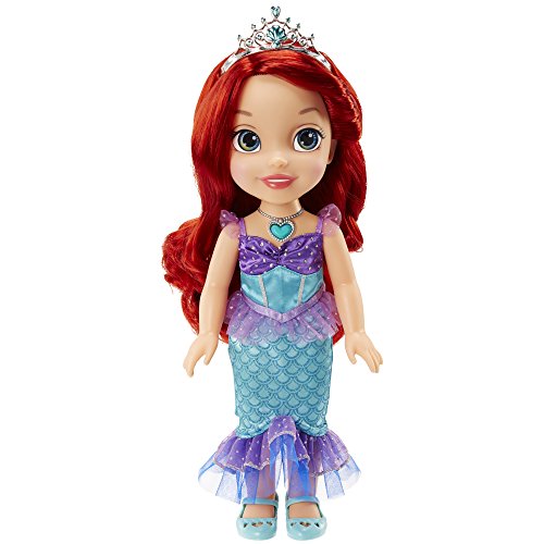 Disney Princess Ariel Doll The Little Mermaid Sing & Shimmer Toddler Doll, Princess Ariel Sings 
