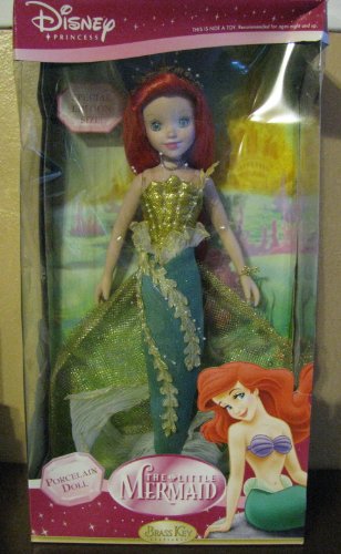 Disney Princess The Little Mermaid, Porcelain Doll, Special Edition Size by Brass Key