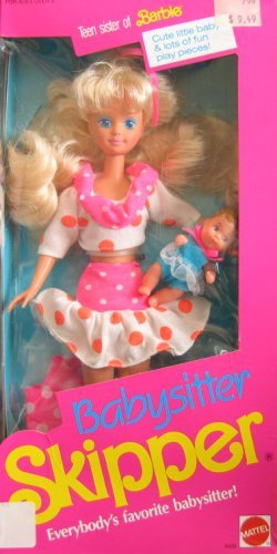 Barbie Babysitter SKIPPER Doll (1990)