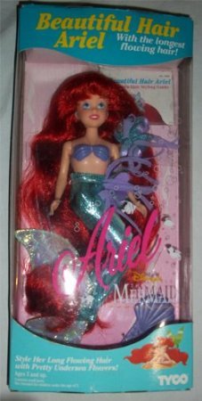 The Little Mermaid ( Little Mermaid ) Beautiful Hair Ariel Doll doll figure ( parallel imports )