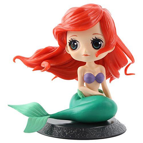 Cute Big Eyes Mermaid Doll Cake Toppers Birthday Cake Decoration Wedding Party Supplies