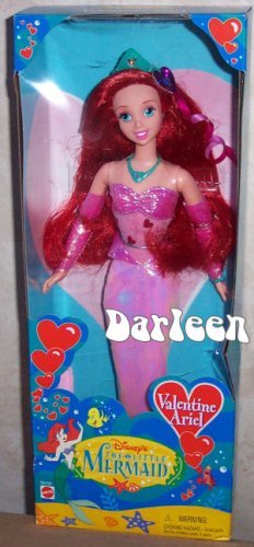 Disney Valentine Ariel Little Mermaid doll 1997