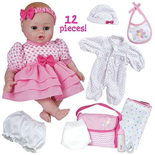 Adora PlayTime Baby 12 Piece Gift Set Pink 13