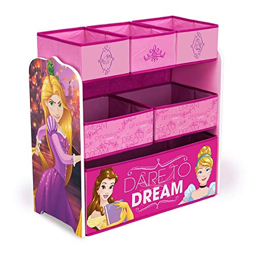 Delta Children 6-Bin Toy Storage Organizer, Disney Princess