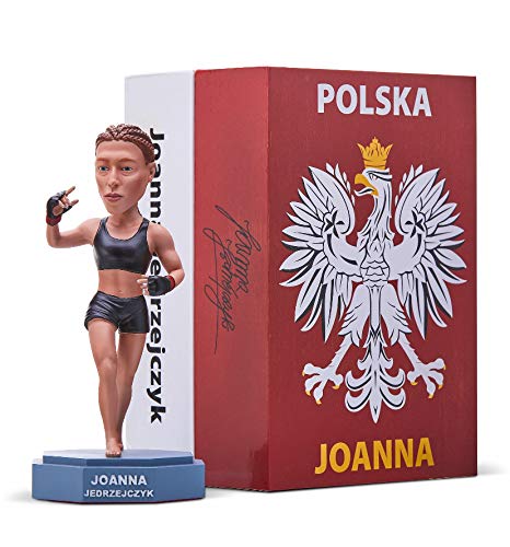 UFC Bobblehead Limited Joanna Jedrzejczyk - MMA UFC Action Figures Fight Night Sports Memorabilia, Handmade, Hand Painted, Limited, Numbered