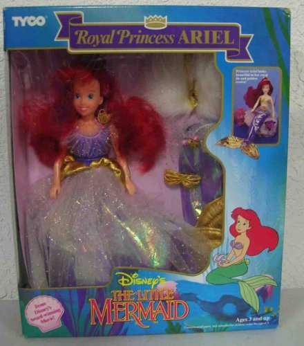 Disney's The Little Mermaid Ariel Royal Princess Ariel New in the Box (Tyco) 1991