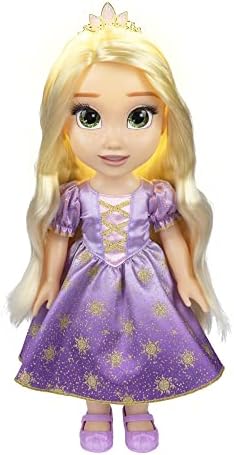 Disney Princess Rapunzel Singing Doll with Glowing Hair & Music! Her Lips Move as She Sings and Talks - Over 15 Phrases!
