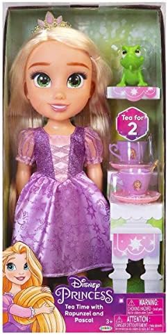 Jakks Disney Princess Doll Tea Time with Rapunzel and Pascal