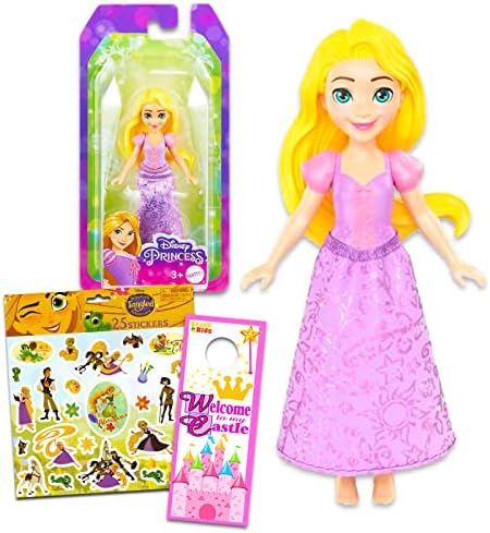 Disney Princess Rapunzel Doll for Girls - Tangled Toy Bundle with 4