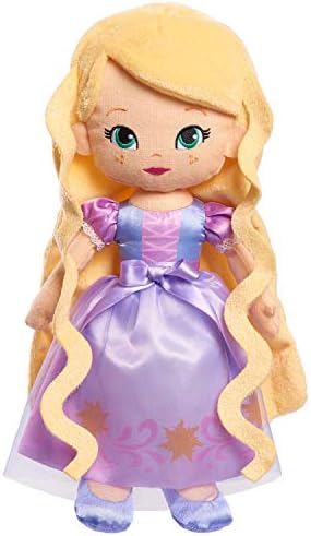 Disney Princess So Sweet Princess Rapunzel, 12.5 Inch Plushie with Blonde Hair, Tangled, Officially Licensed Kids Toys for Ages 3 Up by Just Play